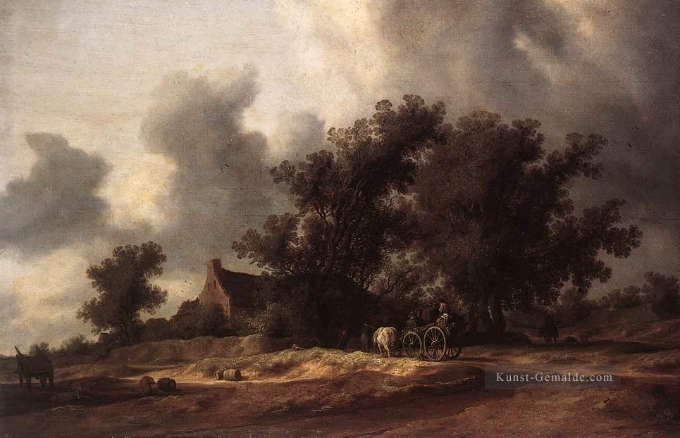 Nach dem Regen Landschaft Salomon van Ruysdael Ölgemälde